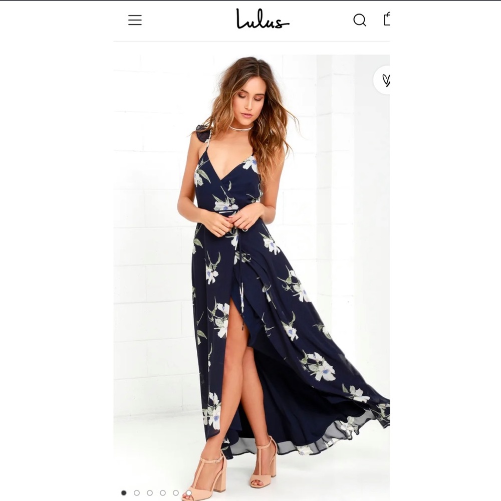 Lulu’s Maxi Flower Dress